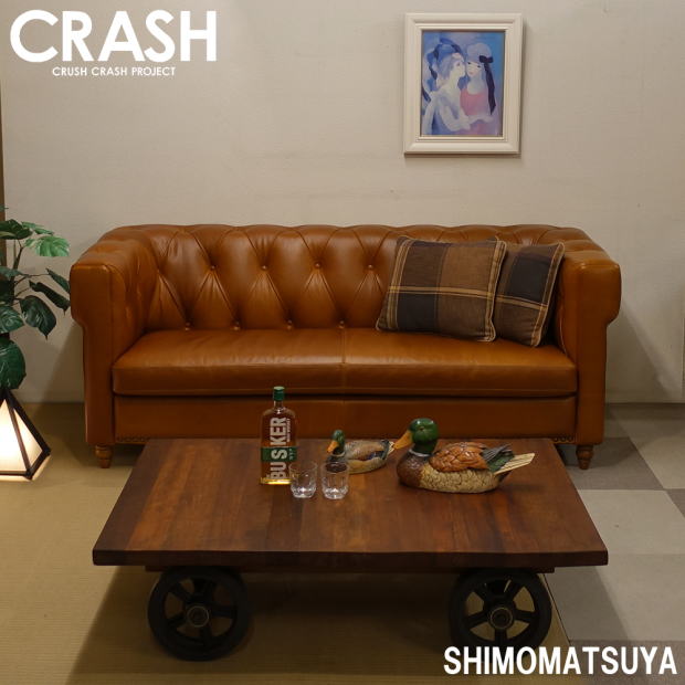 クラッシュゲート/CRASH GATE「ジャズ/JAZZ」ソファ 3人掛け 本革 クラッシュゲート/CRASH GATE「ジャズ/JAZZ」ソファ 3人掛け 本革