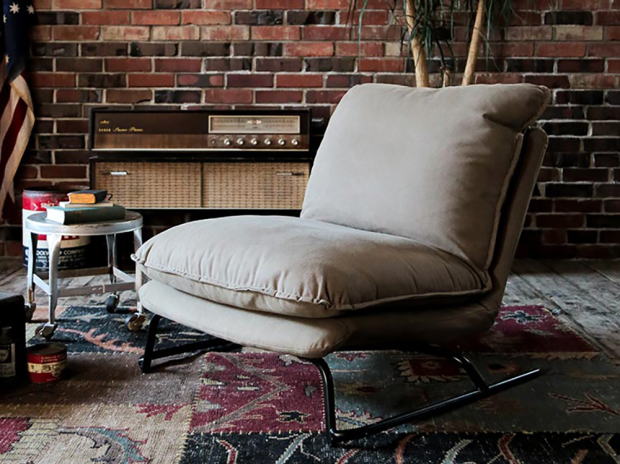 kojikoji　リクライナー＆オットマン 　モデルルーム展示品 ジョブ job ジョブ・リクライニングソファ